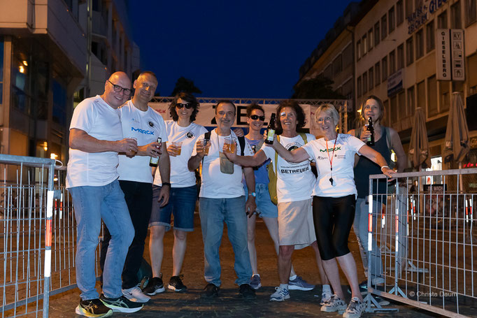 Darmstädter Lauf-Treff beim Darmstädter Merck Stadtlauf 2025, Foto: Christa Daum