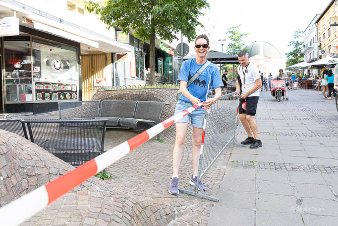 Darmstädter Lauf-Treff beim Darmstädter Merck Stadtlauf 2025, Foto: Christa Daum