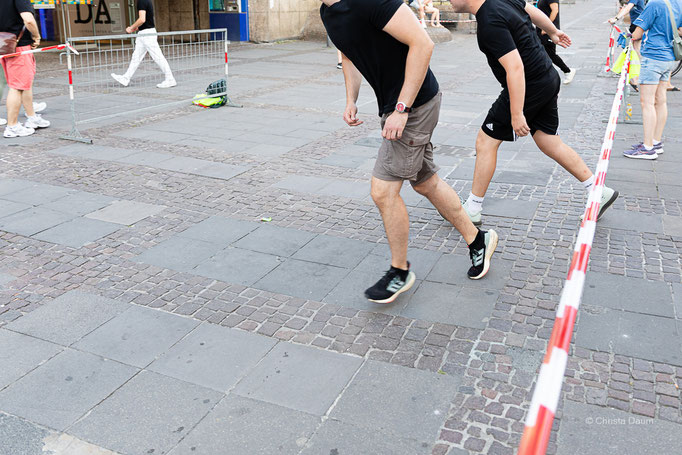 Darmstädter Lauf-Treff beim Darmstädter Merck Stadtlauf 2025, Foto: Christa Daum