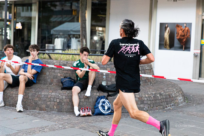 Darmstädter Lauf-Treff beim Darmstädter Merck Stadtlauf 2025, Foto: Christa Daum