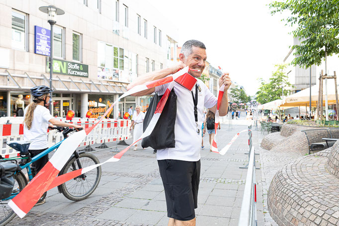 Darmstädter Lauf-Treff beim Darmstädter Merck Stadtlauf 2025, Foto: Christa Daum