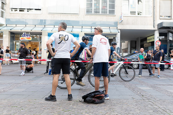 Darmstädter Lauf-Treff beim Darmstädter Merck Stadtlauf 2025, Foto: Christa Daum