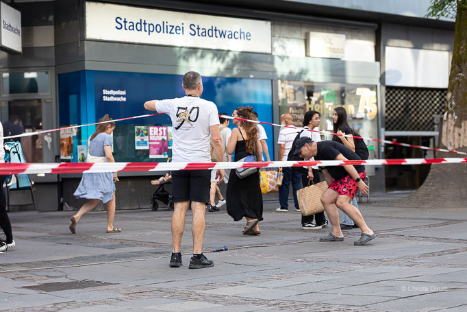 Darmstädter Lauf-Treff beim Darmstädter Merck Stadtlauf 2025, Foto: Christa Daum