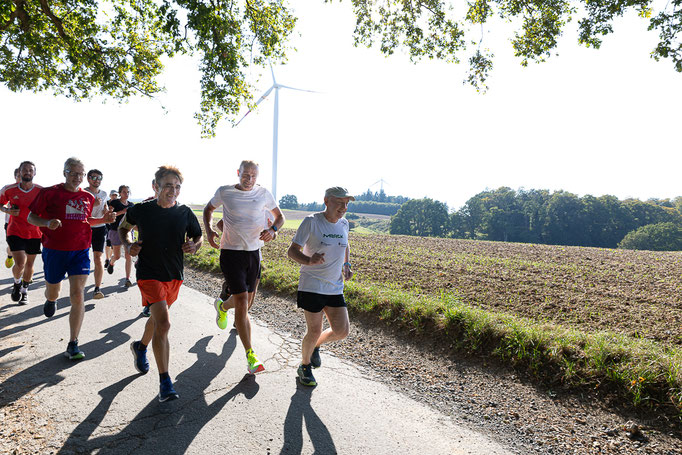45. Hutzellauf 2024, Darmstädter Lauf-Treff, Foto: Christa Daum