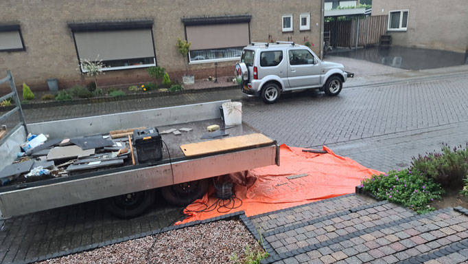 BTK Tegelzetters Venlo - tegelwerk toilet te St Odiliënberg