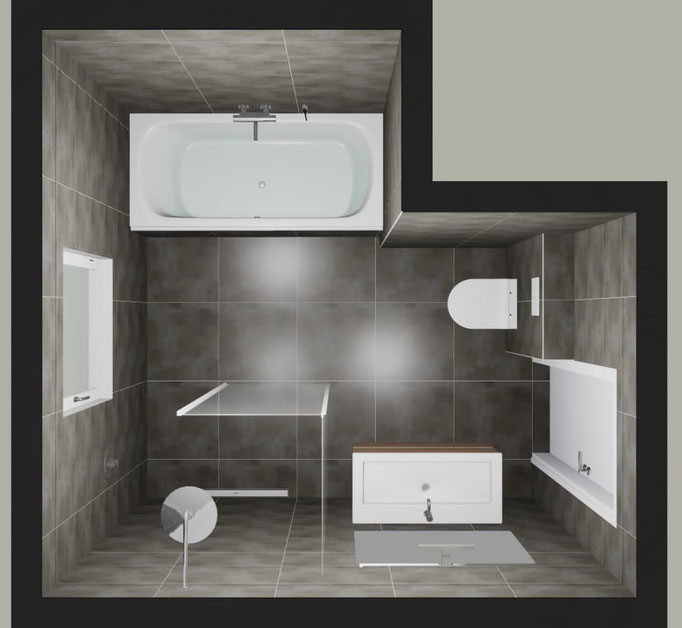 BTK Tegelzetters Venlo - renovatie badkamer te Herkenbosch