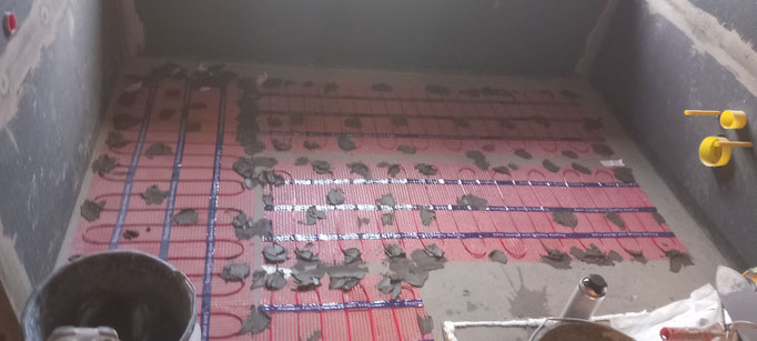 Vloerverwarming - elektrische vloerverwarming aanbrengen