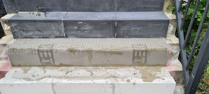 BTK Tegelzetters Venlo - trap en bordes te Venlo