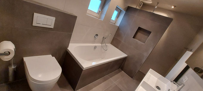 BTK Tegelzetters Venlo - renovatie badkamer te Herten