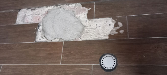 BTK Tegelzetters Venlo - tegelvloer repareren badkamer te Helden