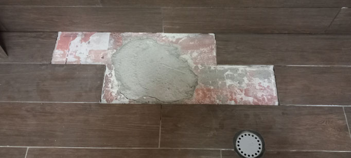 BTK Tegelzetters Venlo - tegelvloer repareren badkamer te Helden