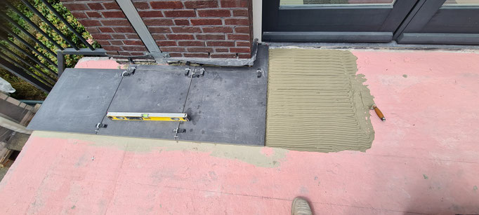 BTK Tegelzetters Venlo - trap en bordes te Venlo