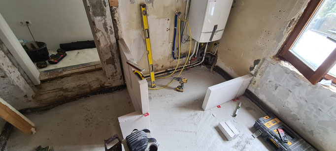 BTK Tegelzetters Venlo - metselwerk - badkamer te Simpelveld