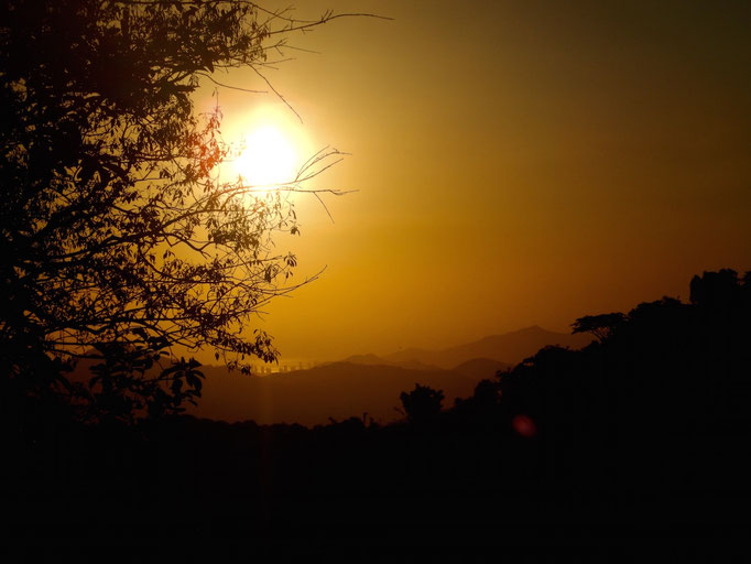 Herrlicher Sonnenuntergang