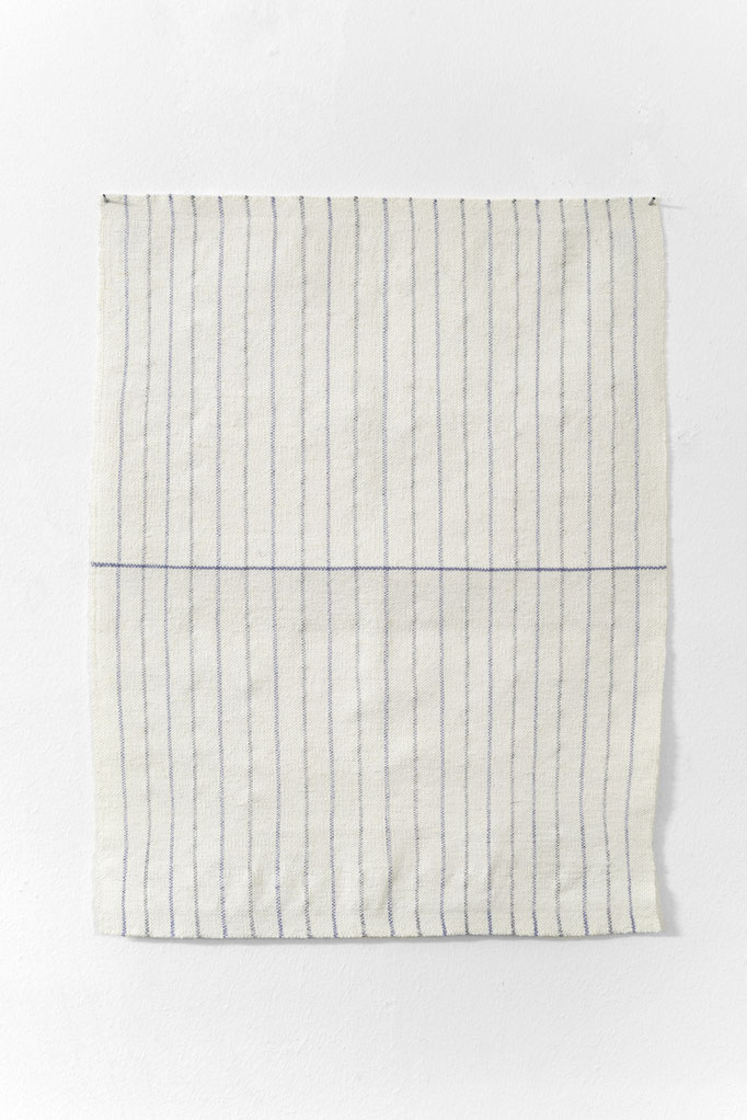 Arna Óttarsdóttir, Dish Towel (for Agnes Martin), 2012, courtesy the artist and i8 Gallery Reykjavik, photo: Moritz Hirsch