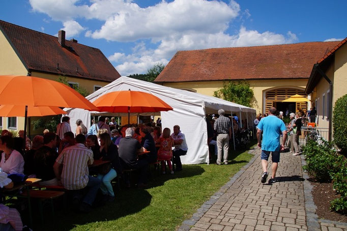 Viele Besucher kamen zum Pfarrfest