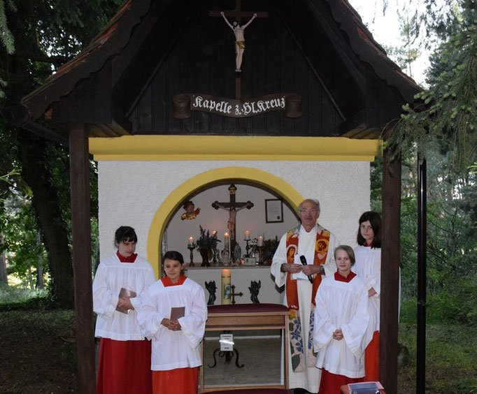 Maiandacht der Pfarreiengemeinschaft an der Boneder-Kapelle