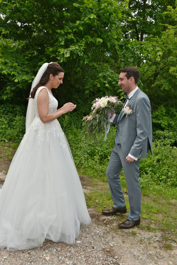 klassische Hochzeit auf dem Land