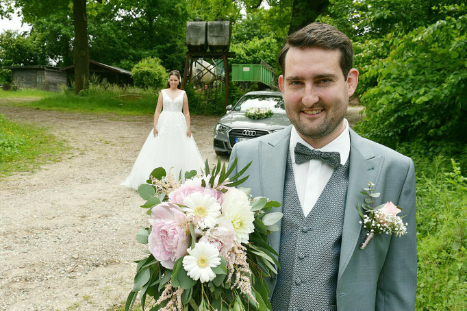 klassische Hochzeit auf dem Land