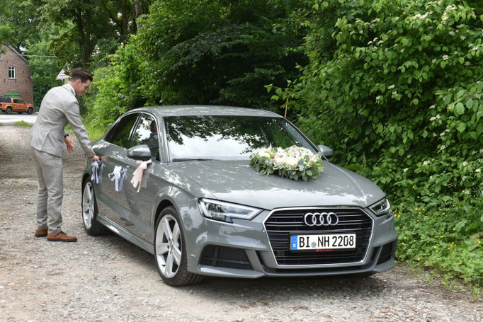 klassische Hochzeit auf dem Land