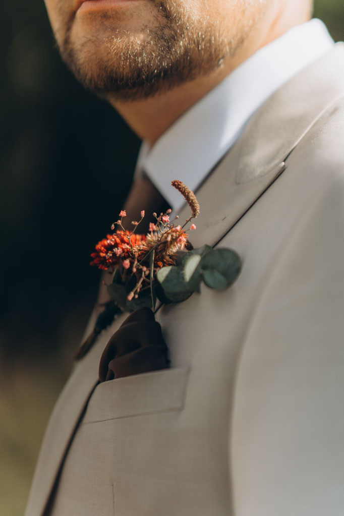 Detailliebe bei der Hochzeit - Reversblümchen - Hochzeitsfotografin Bielefeld