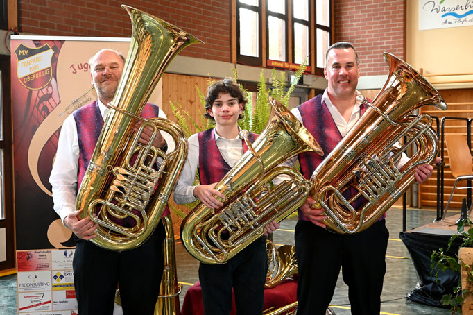 Tuba: Thomas Thiel, Agustin Holmberg, Stefan Petuelli