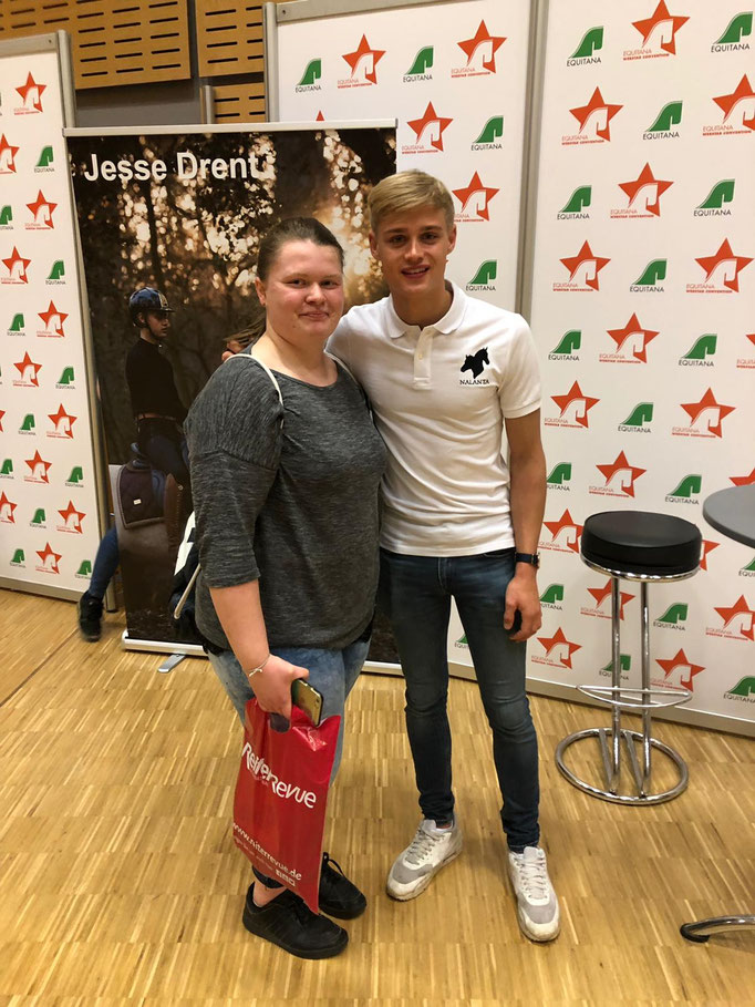 YouTuber Jesse Drent wurde ebenfalls von Bianca besucht.