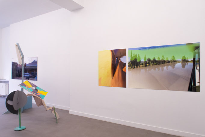 Ausstellungsansicht "seit wir letztens über zukunft sprachen" – Juliane Duda und Hanna-Mari Blencke, 6.11.2021 – 20.01.2022. Axel Obiger, Berlin