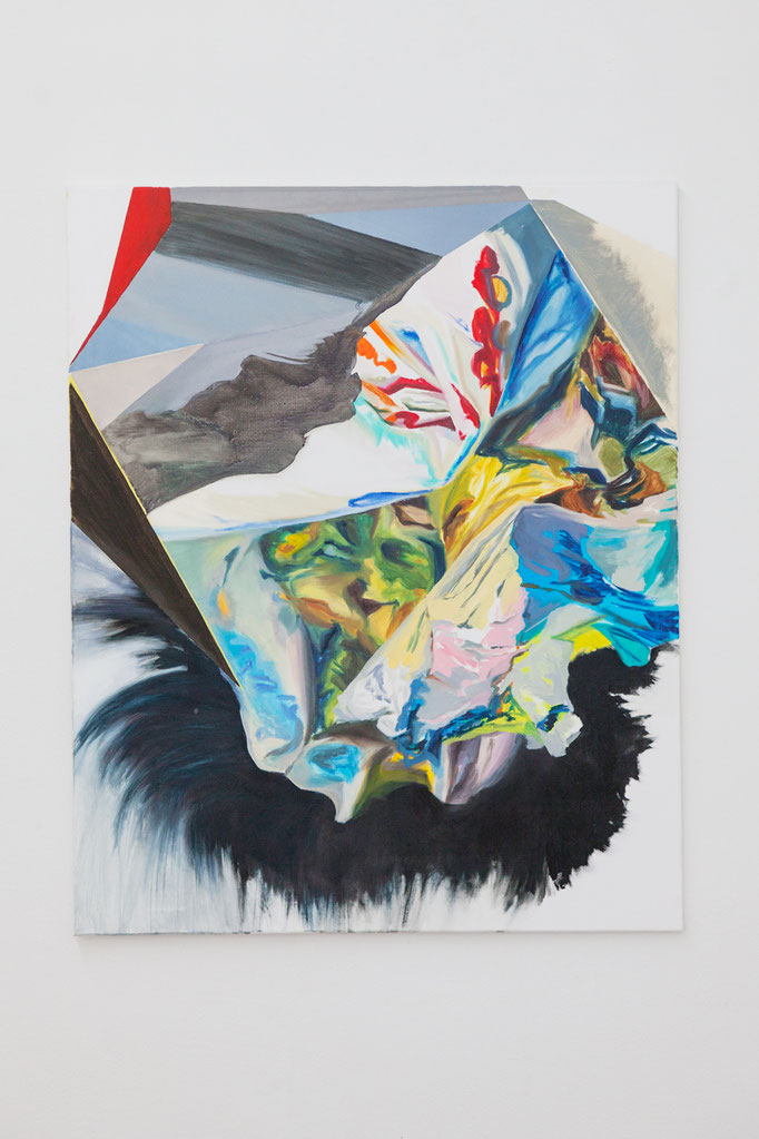 Maja Rohwetter · partial discharge, Öl auf Leinwand, 2016