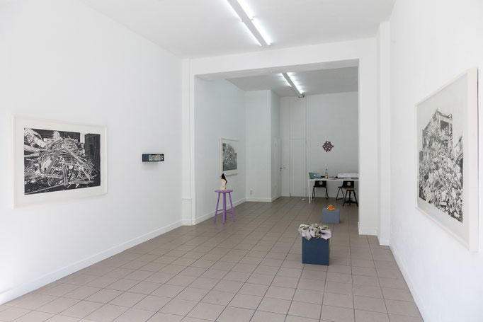 Paradoxie des Haufens · Gabriele Künne und Philipp Hennevogl exhibition view