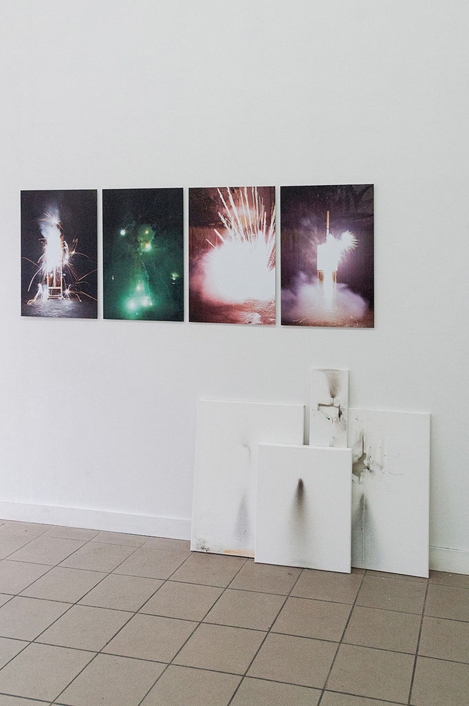 Thilo Droste · „Big Bangs (Feuer-Werke)“, 2015