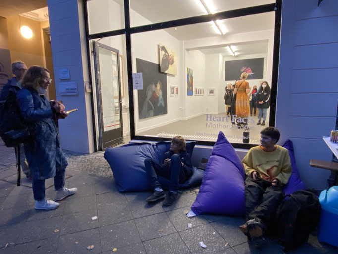 Opening HEART FACTS mothers in art - Alke Brinkmann and Ines Doleschal on august 27, 2021
