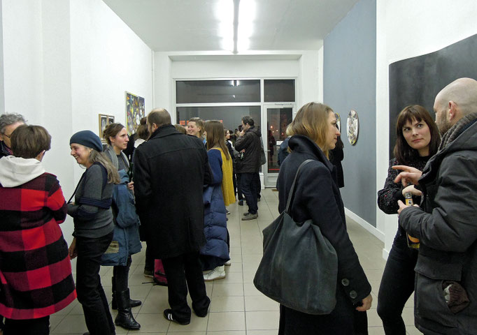 „es zieht vorbei“, Ausstellungseröffnung