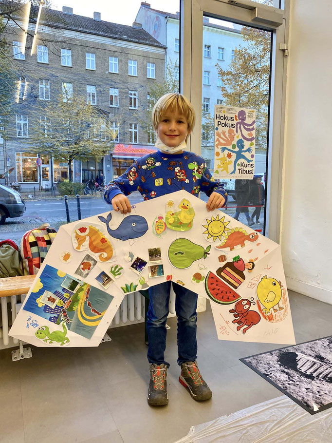 Mio, "Die Karte vom Land meiner Träume", KKM-Kinderworkshop am 23.10.21 / Begleitveranstaltung zur Ausstellung "Auf lange Sicht"