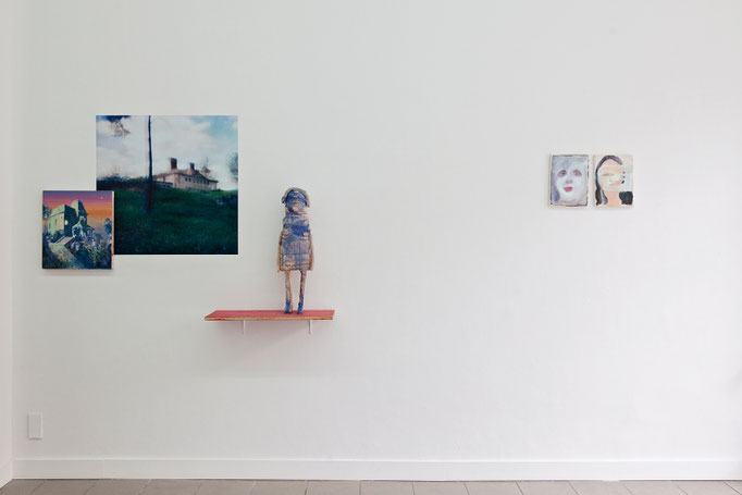 Pale Shelter, Ausstellungsansicht