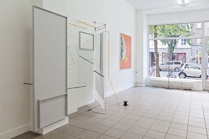 Harriet Groß · Odradek, 2018 | Michael Bause · o.T., 2018 | Francis Zeischegg · „Focussing Grids“, 2018
