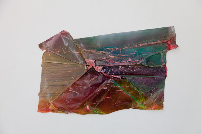 Enrico Niemann · Contact Face #8, ca. 70 x 110 x 10 cm, 2017