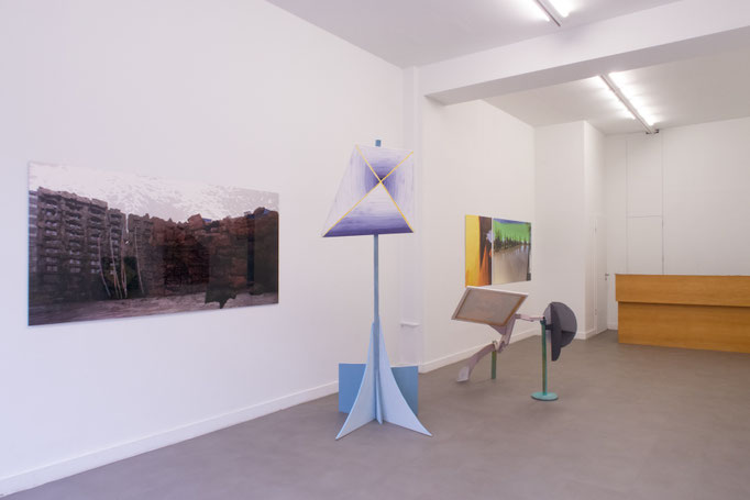 Ausstellungsansicht "seit wir letztens über zukunft sprachen" – Juliane Duda und Hanna-Mari Blencke, 6.11.2021 – 20.01.2022. Axel Obiger, Berlin
