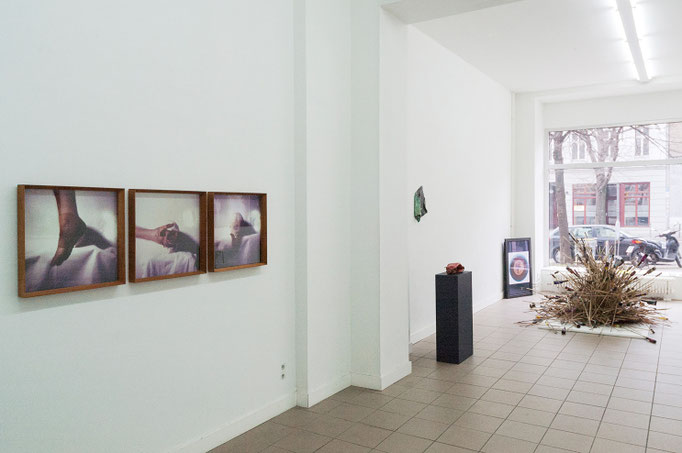 Heike Hamann · „ohne Titel“, 2016 | Gabriele Künne · „Brücke“, 2015 | Gabriele Künne · „Exil“, 2015