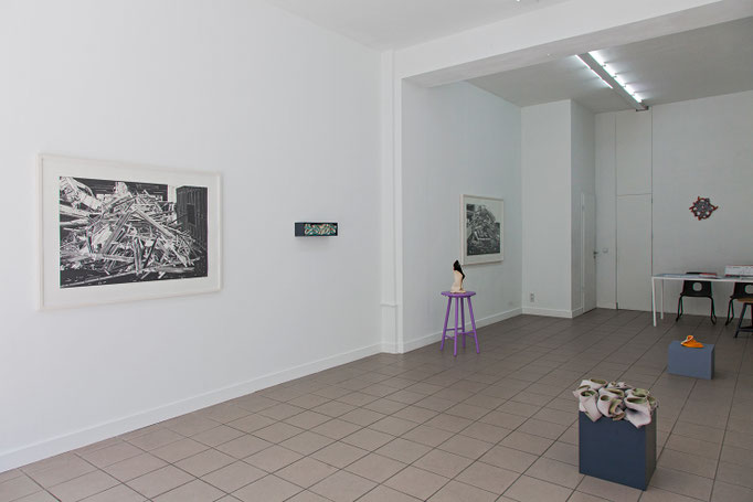 Paradoxie des Haufens · Gabriele Künne und Philipp Hennevogl exhibition view