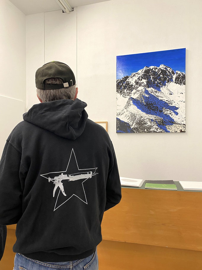Henning Kappenberg, Vernissage "Auf lange Sicht" am 1. Oktober 2021 – Foto S. Gualdi