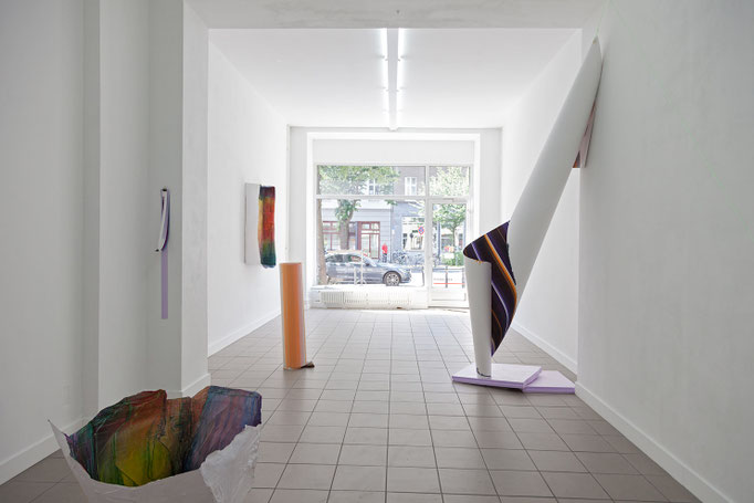 farbfluidum · Ausstellungsansicht