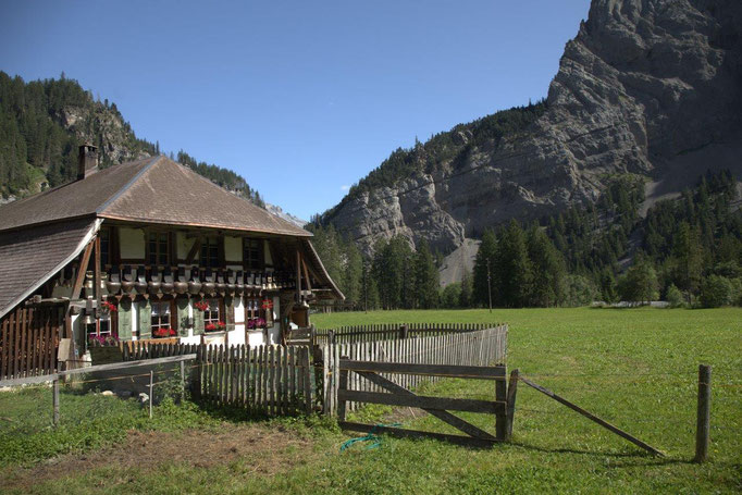 Bei Waldhaus um Gasterntal