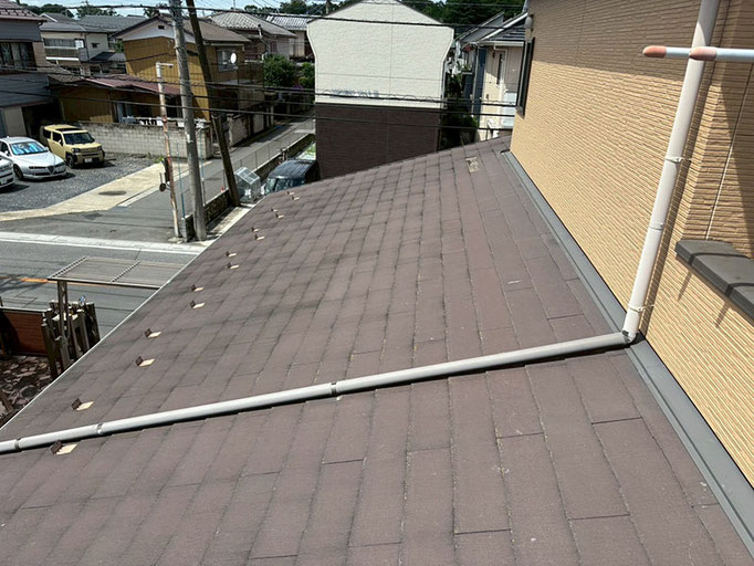 【施工写真】屋根カバーリング工事|施工前