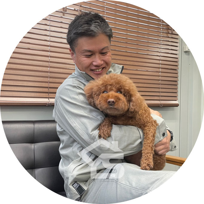 【写真】愛犬と板垣佑輔