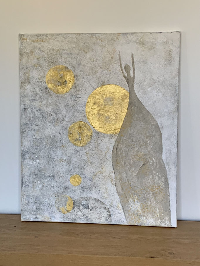 60x50x2 Acryl auf Leinwand