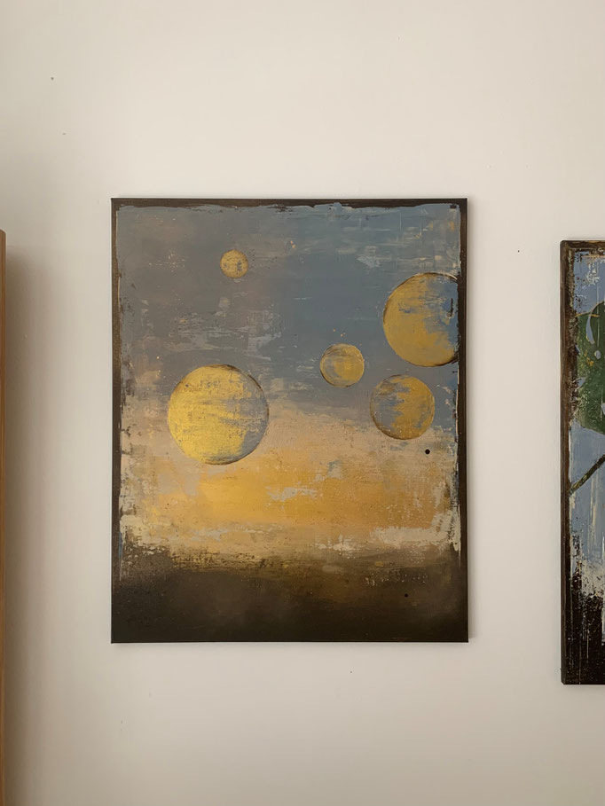 100x80x2 Acryl auf Leinwand