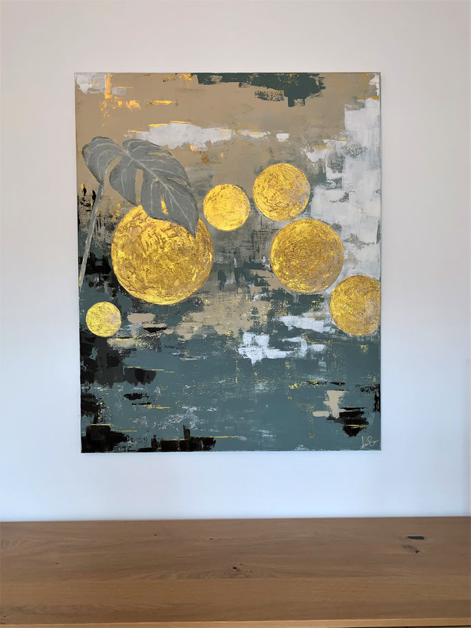 100x80x2 Acryl auf Leinwand 