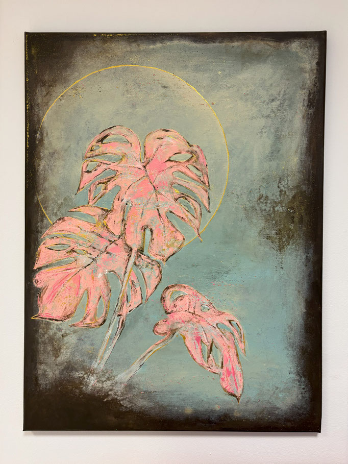 80x60x2 Acryl auf Leinwand