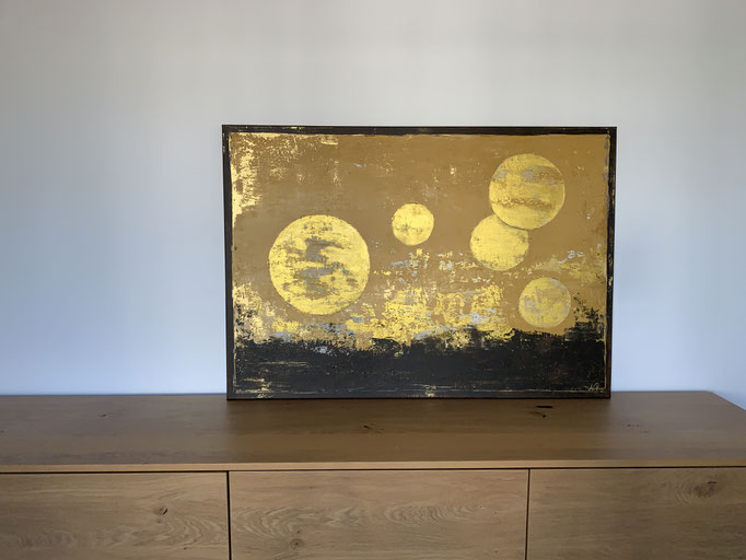 70x100x2 Acryl auf Leinwand